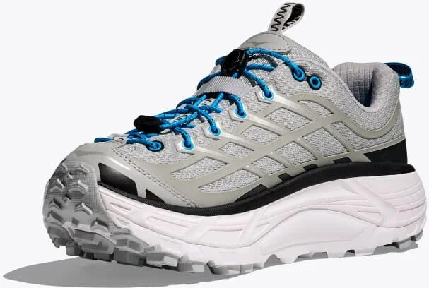 HOKA Mafate Three2 Shoes in Stardust/Skyward Blue - Image 3