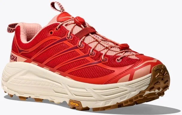 HOKA Mafate Three2 Shoes in Tomato/Vermillion - Image 6
