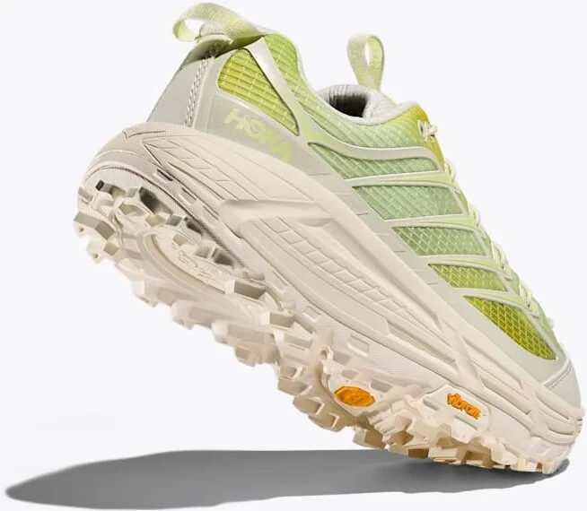 HOKA Mafate Three2 Shoes in Truffle Salt/Sour Lemon - Image 4