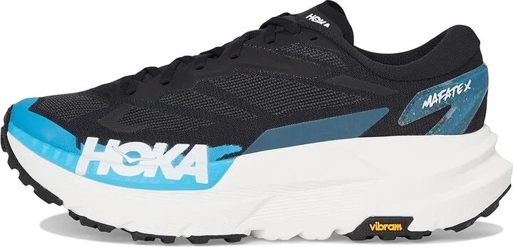 Hoka Mafate X Men's Shoes Black/Skyward Blue : 7 D - Medium, Synthetic - Image 6