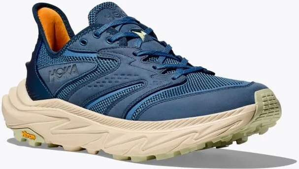HOKA Men's Anacapa 2 Freedom Shoes in Foggy Night/Oat Milk - Image 6