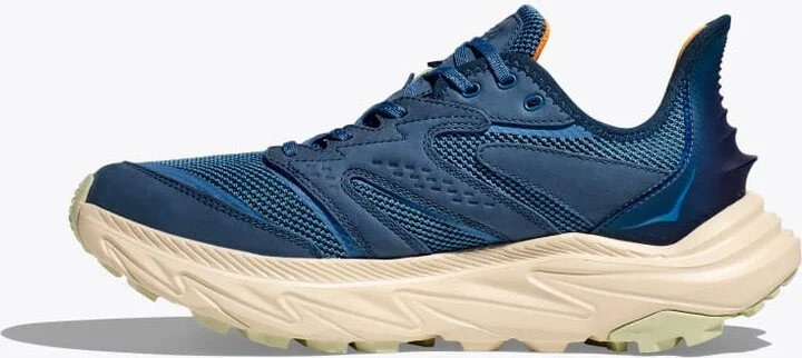 HOKA Men's Anacapa 2 Freedom Shoes in Foggy Night/Oat Milk - Image 8