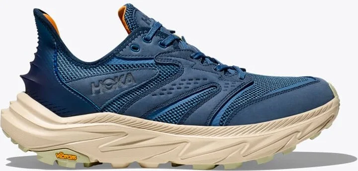HOKA Men's Anacapa 2 Freedom Shoes in Foggy Night/Oat Milk