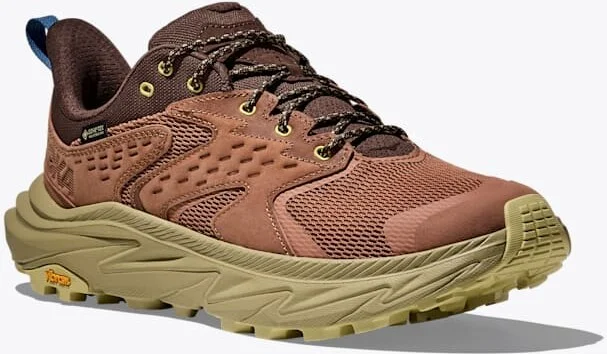 HOKA Men's Anacapa 2 Low GTX Shoes in Maple/Grassland - Image 6