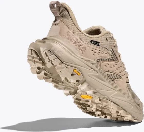 HOKA Men's Anacapa 2 Low GTX Shoes in Raw Linen/Oat Milk - Image 4