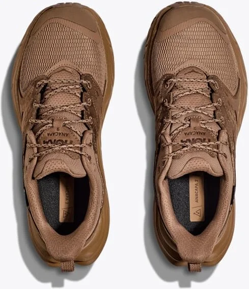 HOKA Men's Anacapa 2 Low GTX Shoes in Rye/Bark - Image 2