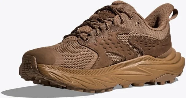 HOKA Men's Anacapa 2 Low GTX Shoes in Rye/Bark - Image 3