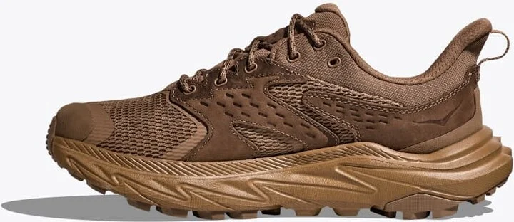 HOKA Men's Anacapa 2 Low GTX Shoes in Rye/Bark - Image 8