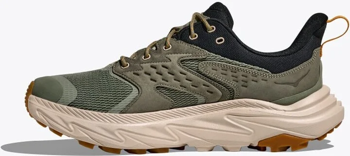 HOKA Men's Anacapa 2 Low GTX Shoes in Sea Moss/Oatmeal - Image 8