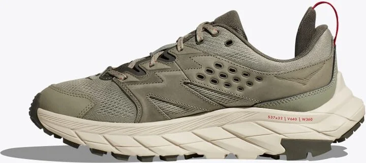 HOKA Men's Anacapa Breeze Low Shoes in Barley/Oat Milk - Image 8