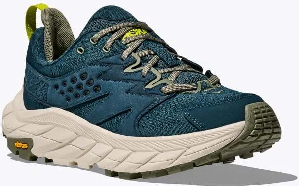 HOKA Men's Anacapa Breeze Low Shoes in Blue Twilight/Oat Milk - Image 6
