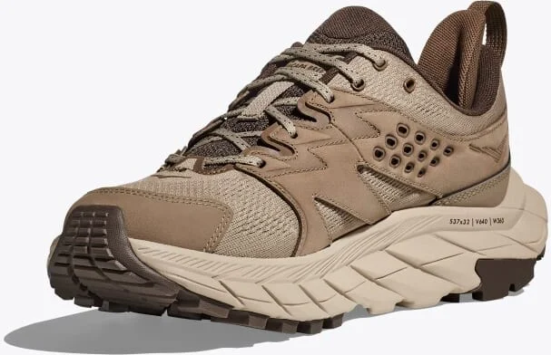 HOKA Men's Anacapa Breeze Low Shoes in Dune/Oxford Tan - Image 3