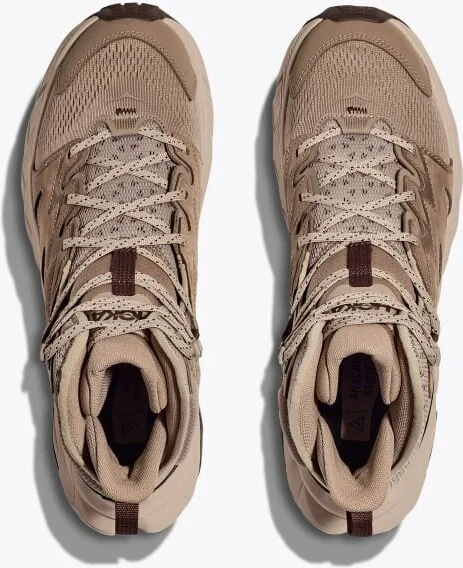 HOKA Men's Anacapa Breeze Mid Shoes in Dune/Oxford Tan - Image 2