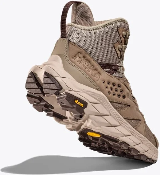 HOKA Men's Anacapa Breeze Mid Shoes in Dune/Oxford Tan - Image 4
