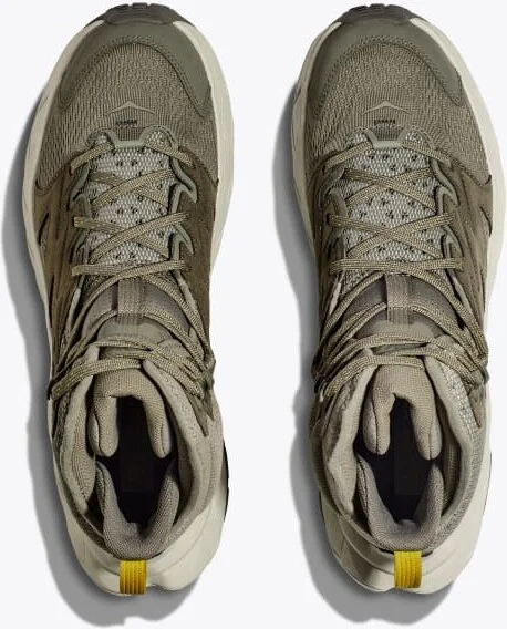 HOKA Men's Anacapa Breeze Mid Shoes in Olive Haze/Celadon Tint - Image 2