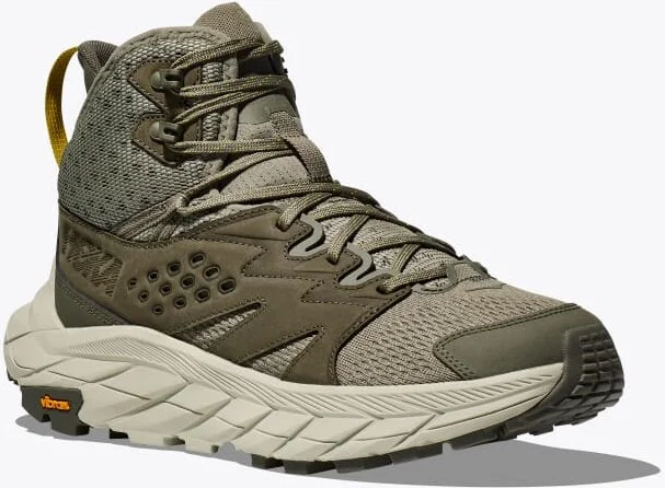 HOKA Men's Anacapa Breeze Mid Shoes in Olive Haze/Celadon Tint - Image 6