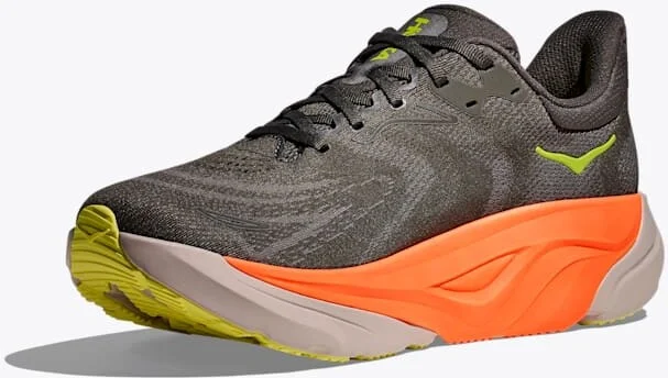 HOKA Men's Arahi 8 Shoes in Asphalt/Gravel - Image 3