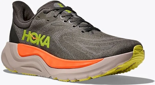 HOKA Men's Arahi 8 Shoes in Asphalt/Gravel - Image 6