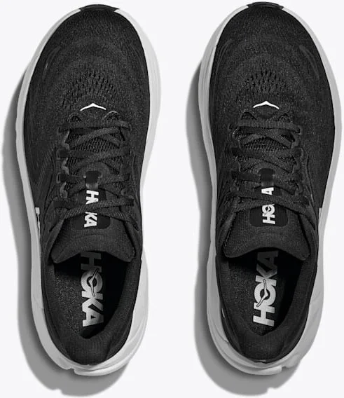 HOKA Men's Arahi 8 Shoes in Black/White - Image 2