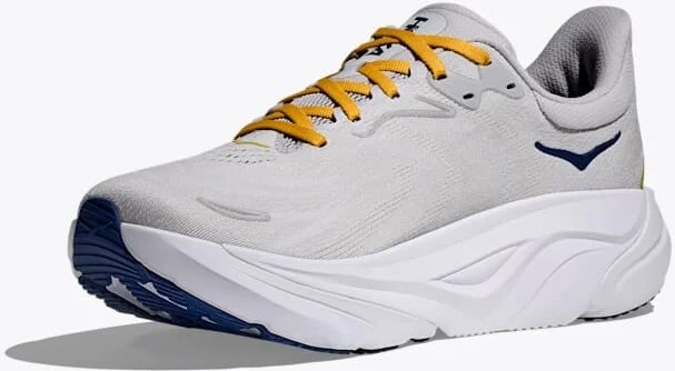 HOKA Men's Arahi 8 Shoes in Stardust/Cosmic Grey - Image 3