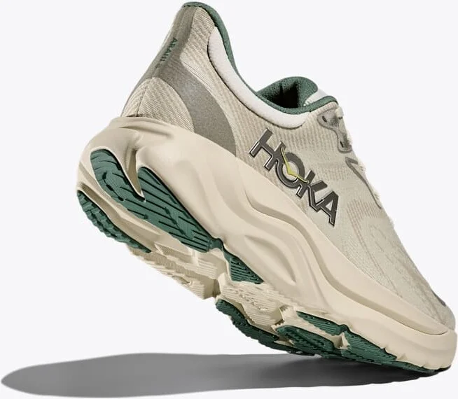 HOKA Men's Arahi 8 Shoes in Truffle Salt/Oyster Mushroom - Image 4