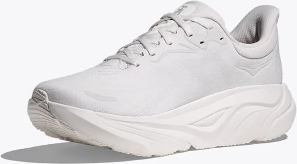 HOKA Men's Arahi 8 Shoes in White/White - Image 3