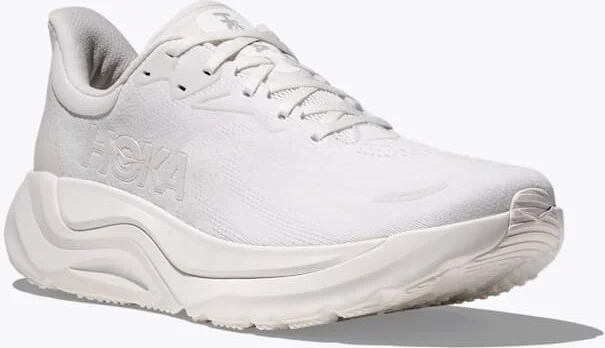 HOKA Men's Arahi 8 Shoes in White/White - Image 6