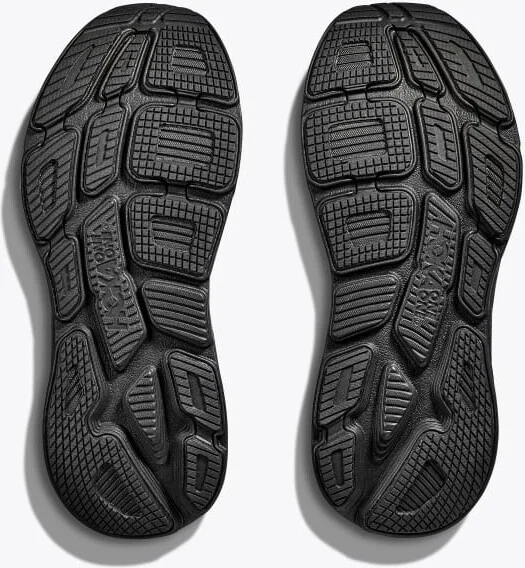 HOKA Men's Bondi 7 Shoes in Black/Black - Image 7