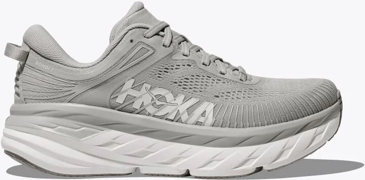 HOKA Men's Bondi 7 Shoes in Harbor Mist/White