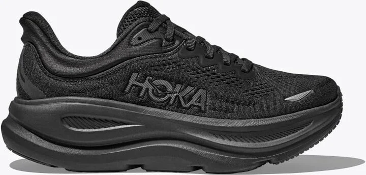 HOKA Men's Bondi 9 Shoes in Black/Black