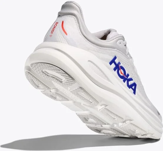 HOKA Men's Bondi 9 Shoes in Cosmic Grey/Ultramarine - Image 4