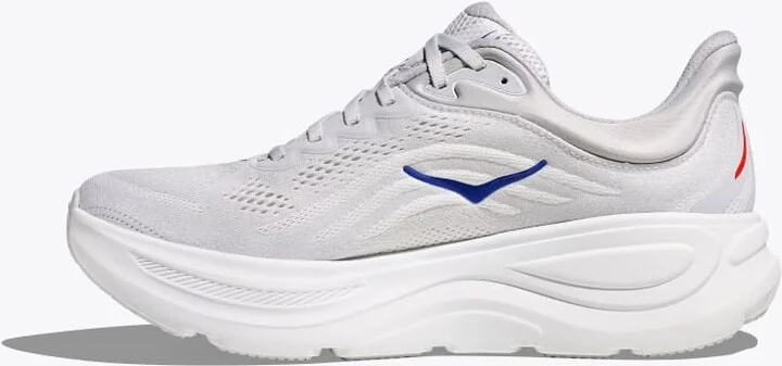 HOKA Men's Bondi 9 Shoes in Cosmic Grey/Ultramarine - Image 8
