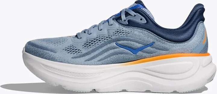 HOKA Men's Bondi 9 Shoes in Drizzle/Downpour - Image 8