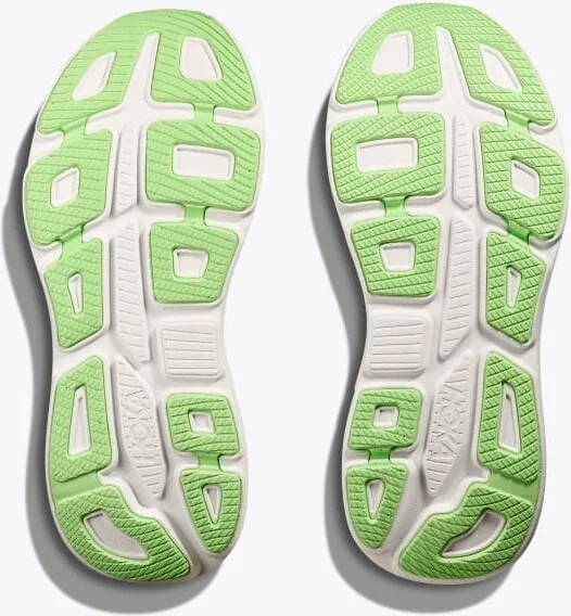 HOKA Men's Bondi 9 Shoes in Luna Moth/Blue Spark - Image 7