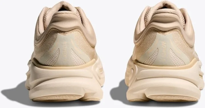 HOKA Men's Bondi 9 Shoes in Oatmeal/Oat Milk - Image 5