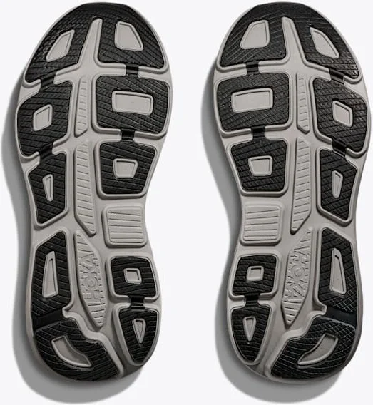 HOKA Men's Bondi 9 Shoes in Satellite Grey/Outer Orbit - Image 7