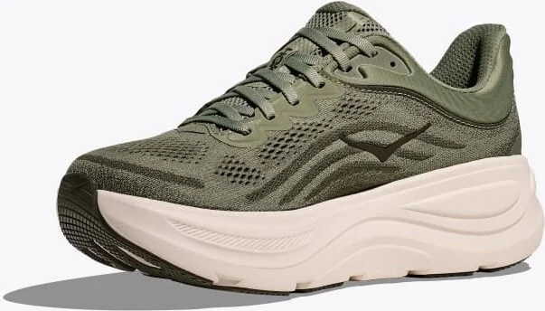 HOKA Men's Bondi 9 Shoes in Sea Moss/Eucalyptus - Image 3