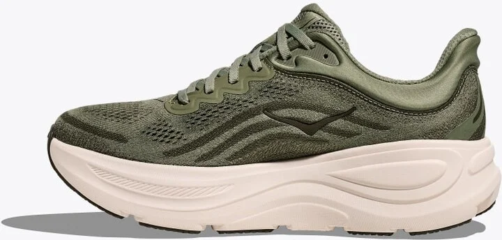 HOKA Men's Bondi 9 Shoes in Sea Moss/Eucalyptus - Image 8