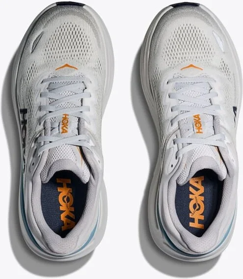 HOKA Men's Bondi 9 Shoes in Stardust/Cosmic Grey - Image 2