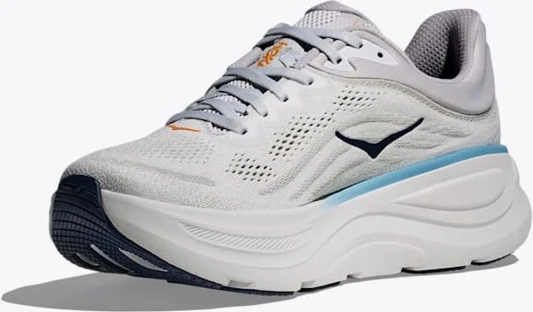 HOKA Men's Bondi 9 Shoes in Stardust/Cosmic Grey - Image 3