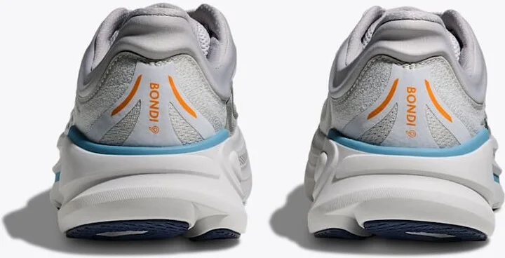 HOKA Men's Bondi 9 Shoes in Stardust/Cosmic Grey - Image 5