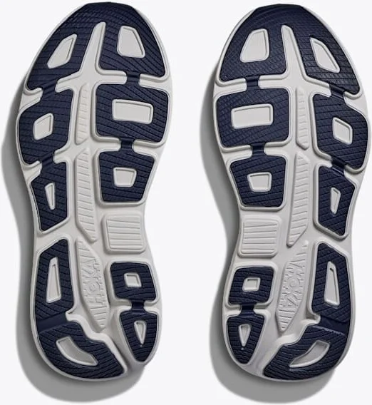 HOKA Men's Bondi 9 Shoes in Stardust/Cosmic Grey - Image 7