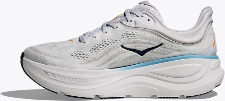 HOKA Men's Bondi 9 Shoes in Stardust/Cosmic Grey - Image 8