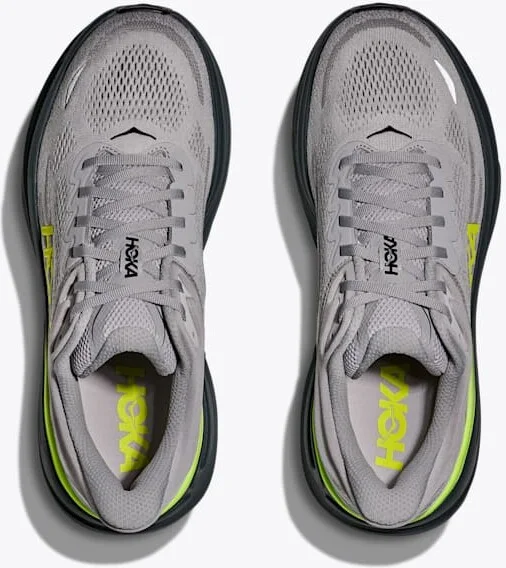 HOKA Men's Bondi 9 Shoes in Stardust/Outer Orbit - Image 2