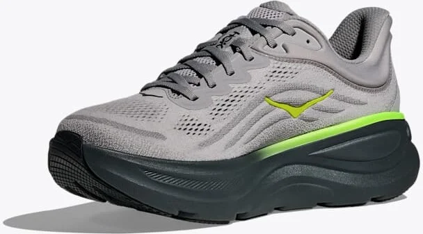 HOKA Men's Bondi 9 Shoes in Stardust/Outer Orbit - Image 3