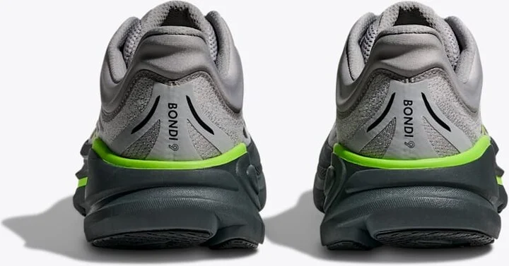 HOKA Men's Bondi 9 Shoes in Stardust/Outer Orbit - Image 5