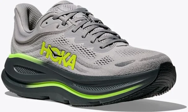 HOKA Men's Bondi 9 Shoes in Stardust/Outer Orbit - Image 6
