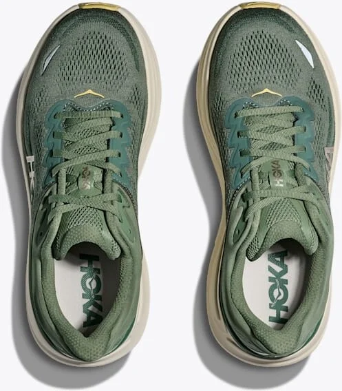 HOKA Men's Bondi 9 Shoes in Succulent/Fern - Image 2