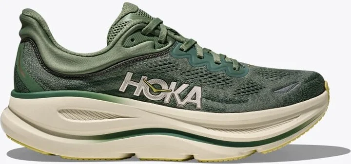 HOKA Men's Bondi 9 Shoes in Succulent/Fern