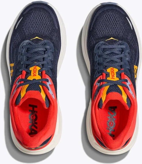 HOKA Men's Bondi 9 Shoes in Varsity Navy/Nautical Blue - Image 2